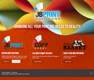 JB Print Website Portal